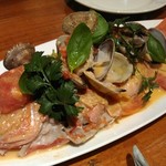 チャコール クッキング ツクバ マイス - 勝浦金目鯛のアクアパッツァ