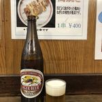 福せん - ビールはキリンの中瓶