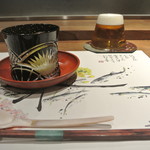 日本料理 潤花 - 先付けとクラシック生