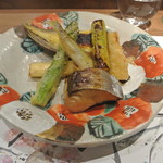 日本料理 潤花 - 筍　アスパラガス　鰆