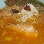 ラーメン山岡家 - 濃厚海老味噌860円 極太モチモチ麺✨