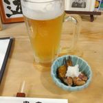 串幸 - 生ビールとおとおし