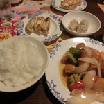 バーミヤン - 酢豚定食