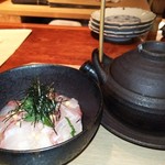 中島町倶楽部 - 鯛の酒盗茶漬け