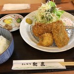 とんかつ和泉 - ミックスフライランチ850円（30.4）