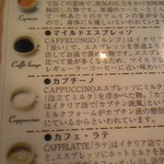 Uemura Be-Su - コーヒーメニュー♥