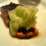 サグラ - 加賀太胡瓜とチップ、和のティストも入り絶妙