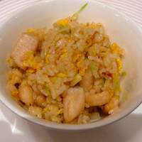 萬珍樓 本店 - 【地鶏塩魚炒飯】◎2011/6