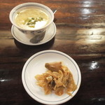 陳麻婆豆腐 - スープと搾菜