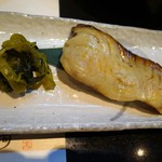 ぎをん 津崎 - さわら西京焼きと花わさび