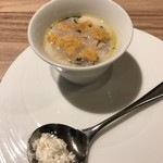 ルディック - 蛤と新たまねぎのヴルーテ　ディル風味