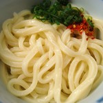 三嶋製麺所 - 醤油かける前（釜抜き直後）