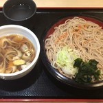 四谷 政吉 - 鴨ブツつけそば570円