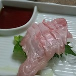 豊田屋 - 金目鯛刺身
