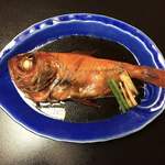 食べるお宿 浜の湯 - 浜の湯名物 金目鯛姿煮