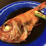 食べるお宿 浜の湯 - 浜の湯名物 金目鯛姿煮