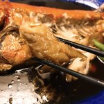 食べるお宿 浜の湯 - 浜の湯名物 金目鯛姿煮