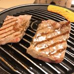 食べるお宿 浜の湯 - 肉料理 和牛鉄板焼き
