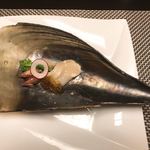 食べるお宿 浜の湯 - 止肴 平目昆布〆