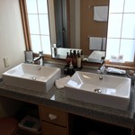 食べるお宿 浜の湯 - 洗面所