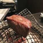 Matasaburo - お店の方が熟成肉を最高の状態に