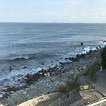 食べるお宿 浜の湯 - 部屋付き露天風呂からの景色
