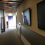 食べるお宿 浜の湯 - お風呂までの廊下