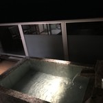 食べるお宿 浜の湯 - 夜の部屋着き露天風呂
