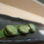 季節料理と地酒 裕 - そら豆