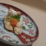 季節料理と地酒 裕 - さくら鯛しらこ焼