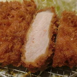 富金豚 - 長野県産信州米豚の厚切りロースとんかつ御膳