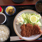 香楽 - ロースカツ定食