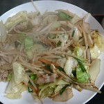 まさみ食堂 - オーソドックスな野菜炒めをきちんと作っています
            だからきちんとおいしいです