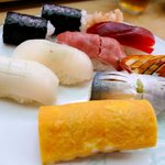 神田笹鮨 - 白身は真子