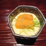 東麻布 天本 - アサリの出汁の茶碗蒸し