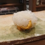 東麻布 天本 - イカウニ