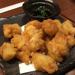 九州地鶏屋 鍋弁慶 - 一番のヒット！ホルモンの天ぷら