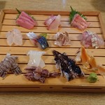 とんかつ 武蔵 - お刺身盛合せ