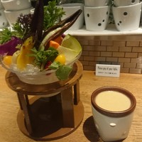 やさい家めい 表参道ヒルズ本家 - バーニャカウダ二人前