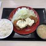 かつや - タルタルチキンカツ定食¥745