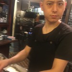 食堂 おがわ - 海老蔵さん？