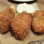 Oyster house Kai - 牡蠣フライ3ピース(2018.2月)