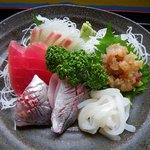 なぶら - 刺身定食（1,050円）