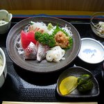 なぶら - 刺身定食（1,050円）