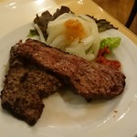 おいしいカレー工房 ひつじや - ひつじのステーキ