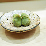 日本橋蛎殻町 すぎた - 【ツマミ】そら豆