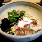 つきじ 文化人 - 鯛そば　1,330円