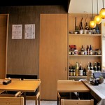 つきじ 文化人 - テーブル席