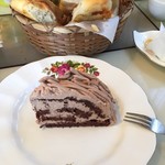 パオパオ - 食後のデザート チョコケーキ