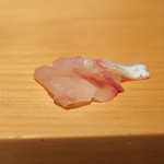 鮨 尚充 - 徳島の真鯛(締めてから５時間）